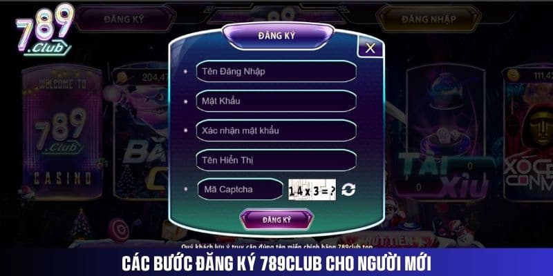Hướng dẫn chi tiết cách Đăng ký 789Club